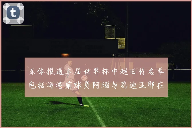 东体报道本届世界杯中超旧将名单包括海港前球员阿瑙与恩迪亚耶在内的10位球员